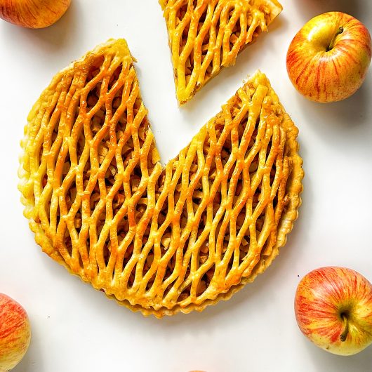 Tarta de manzana.