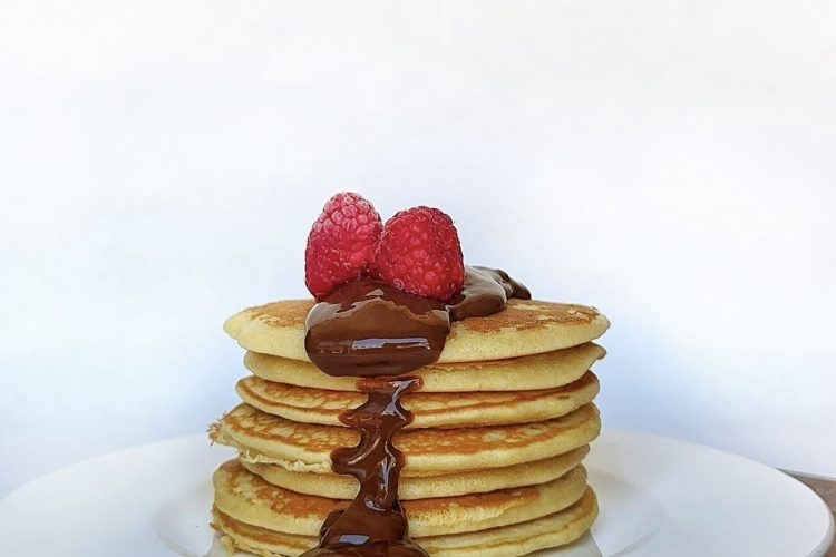 Tortitas con chocolate