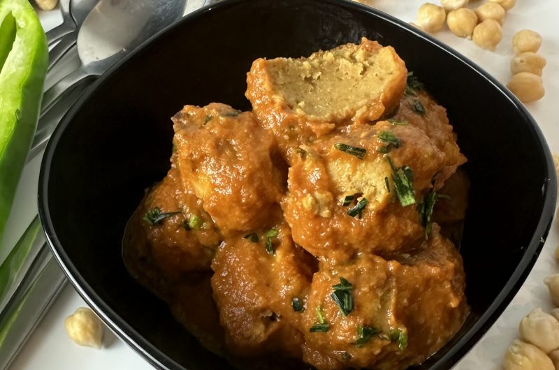 Albóndigas de garbanzos con avena